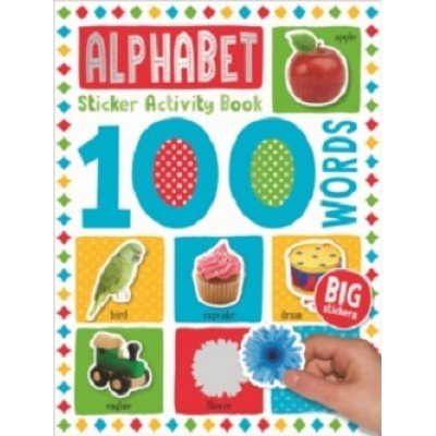 100 Words Sticker Activity Book: Alphabet