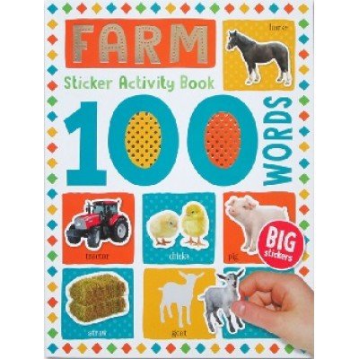 100 Words Sticker Activity Book: Farm