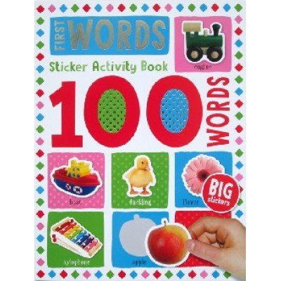 100 Words Sticker Activity Book: First Words